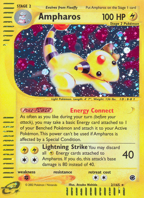 Ampharos (2/165) [Expedition: Base Set] | Chromatic Games