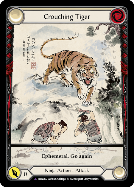 Crouching Tiger (Marvel) [DYN065] (Dynasty)  Cold Foil | Chromatic Games