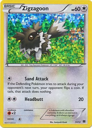 Zigzagoon (11/12) [McDonald's Promos: 2015 Collection] | Chromatic Games