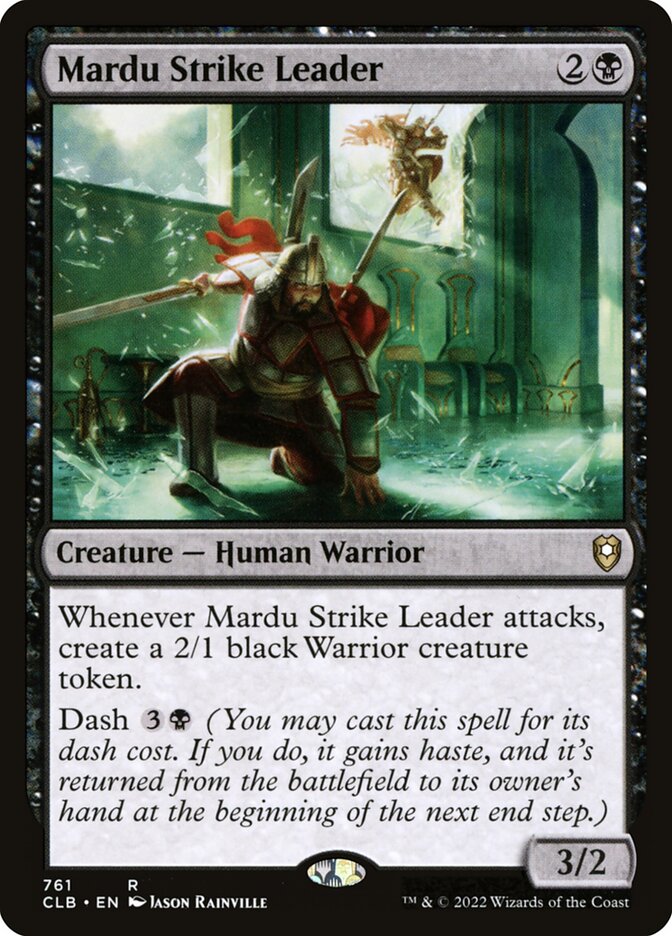 Mardu Strike Leader 761 (Commander Legends: Battle for Baldur's Gate)  | Chromatic Games