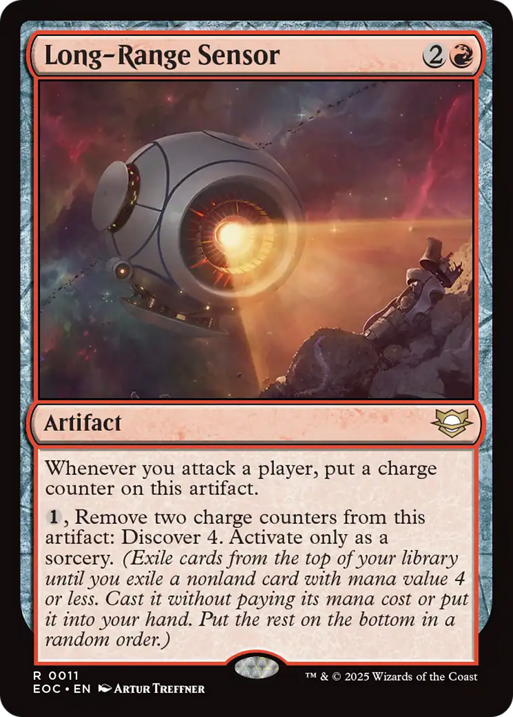 Long-Range Sensor [Edge of Eternities Commander] | Chromatic Games