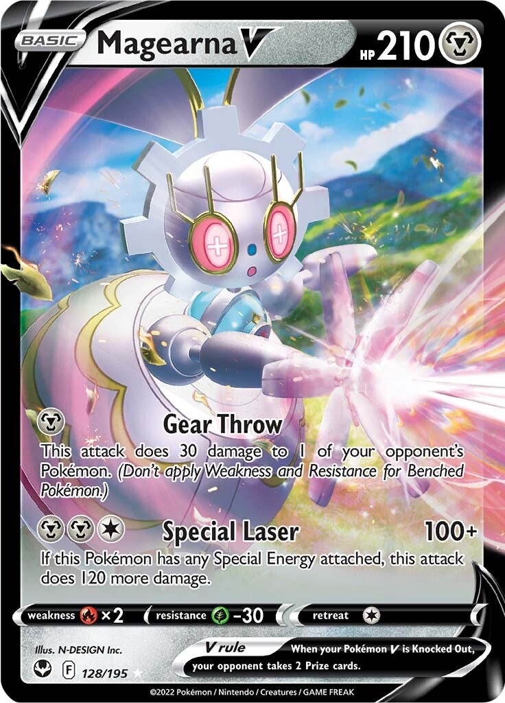 Magearna V (128/195) [Sword & Shield: Silver Tempest] | Chromatic Games