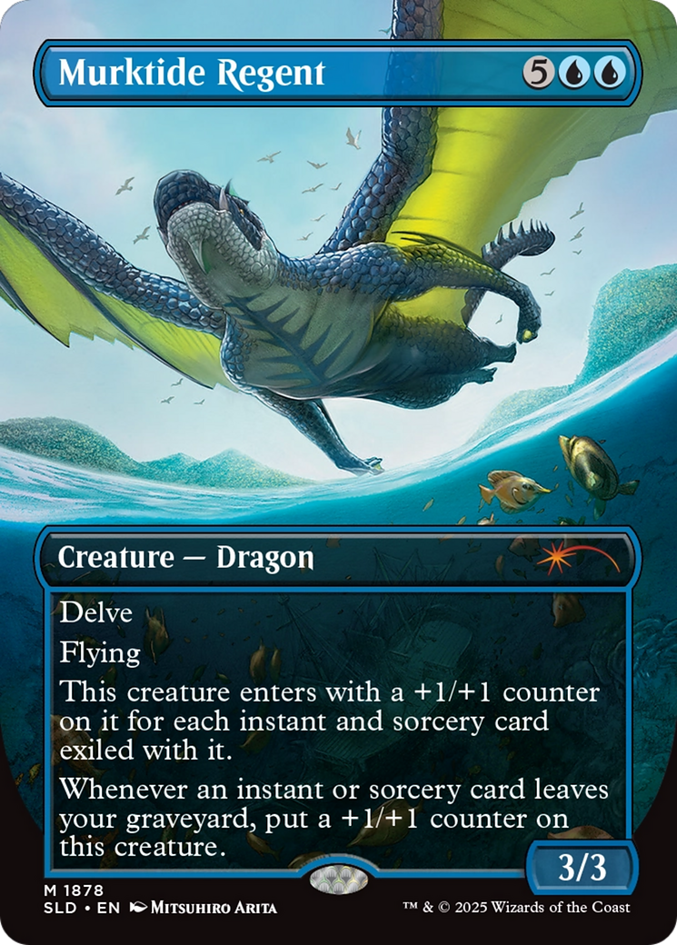 Murktide Regent (Rainbow Foil) [Secret Lair Drop Series] | Chromatic Games