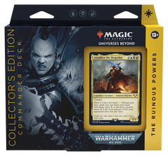 Warhammer 40,000 - Commander Deck (The Ruinous Powers - Collector's Edition) | Chromatic Games