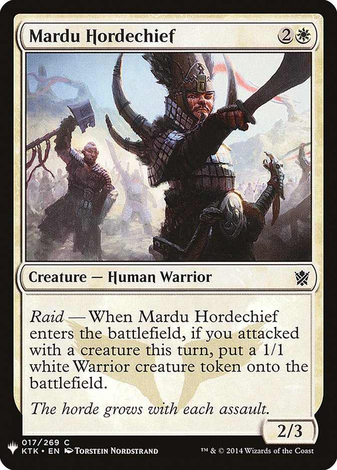 Mardu Hordechief [Mystery Booster] | Chromatic Games