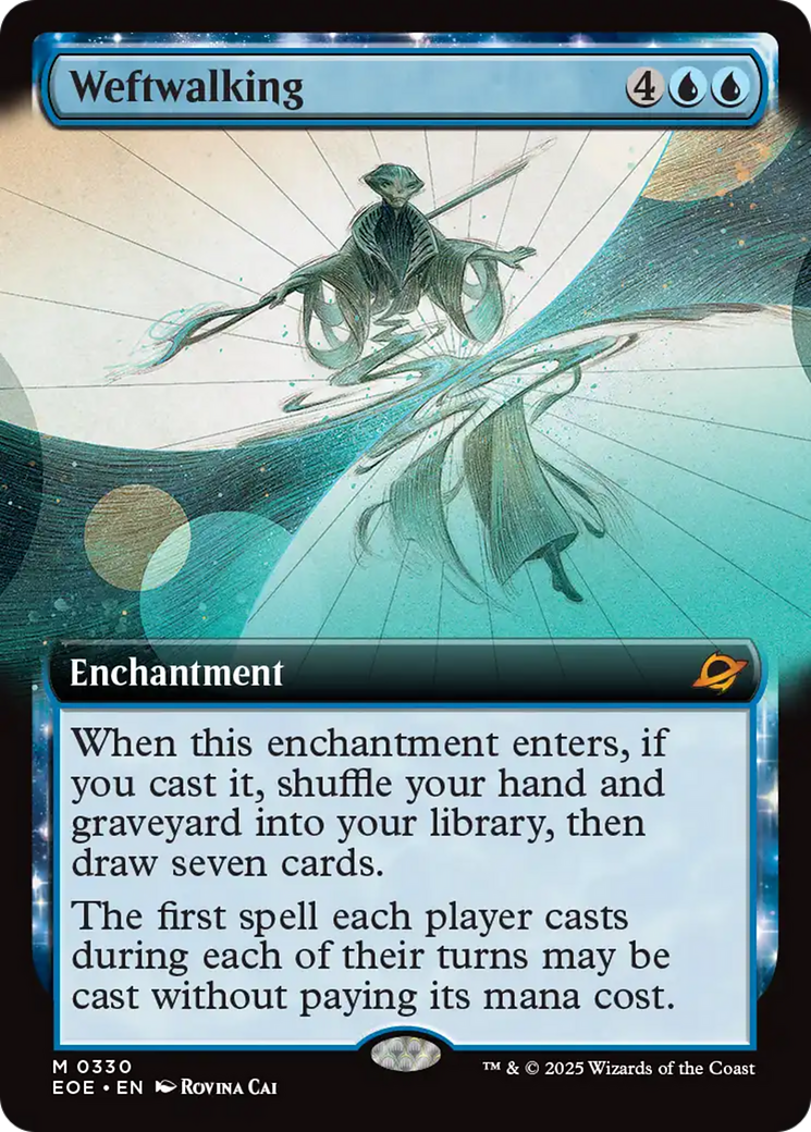 Weftwalking (Extended Art) [Edge of Eternities] | Chromatic Games