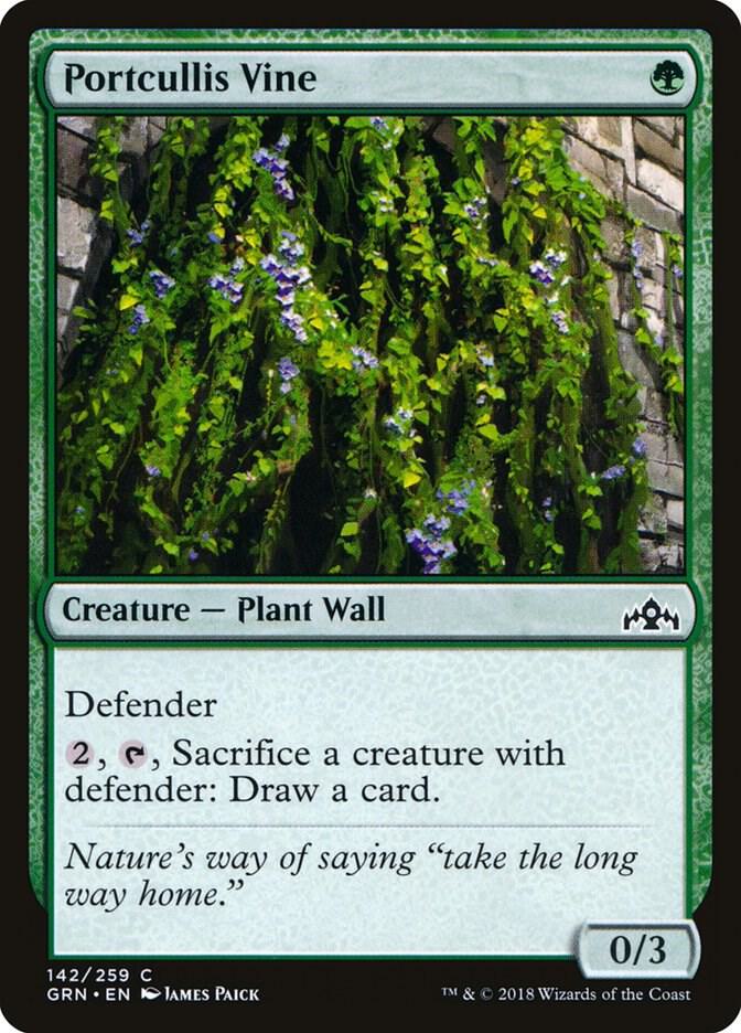 Portcullis Vine 142/259 (Guilds of Ravnica)  | Chromatic Games