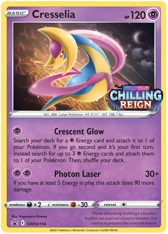 Cresselia (SWSH114) [Sword & Shield: Black Star Promos] | Chromatic Games