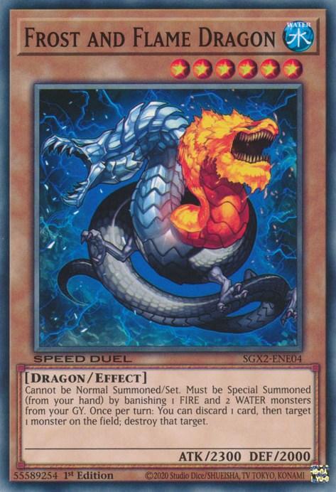 Frost and Flame Dragon [SGX2-ENE04] Common | Chromatic Games