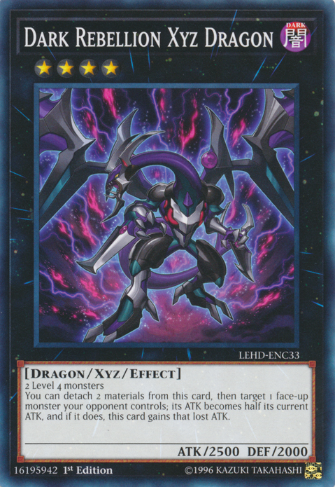Dark Rebellion Xyz Dragon [LEHD-ENC33] Common | Chromatic Games
