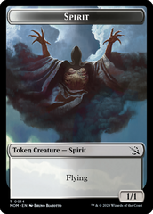 Elemental (9) // Spirit (14) Double-Sided Token [March of the Machine Tokens] | Chromatic Games