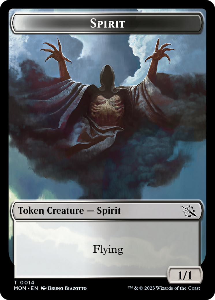 Spirit Token [March of the Machine Tokens] | Chromatic Games