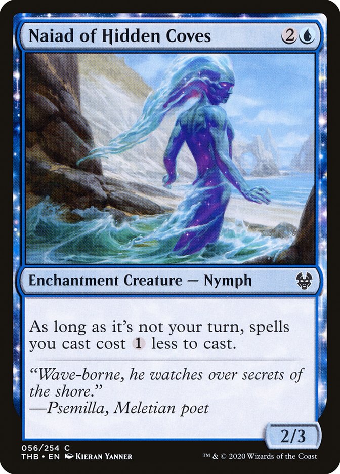 Naiad of Hidden Coves 56 (Theros Beyond Death)  | Chromatic Games