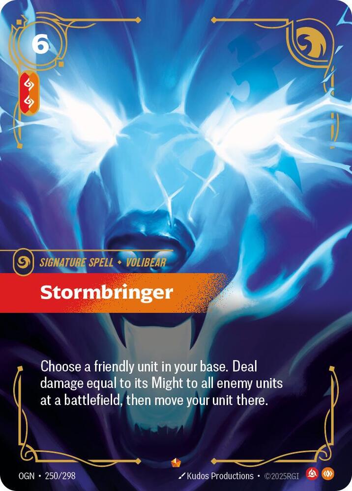 Stormbringer 250/298 (Origins)  - Foil | Chromatic Games