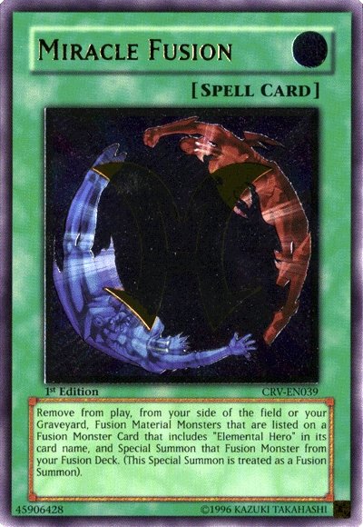 Miracle Fusion [CRV-EN039] Ultimate Rare | Chromatic Games