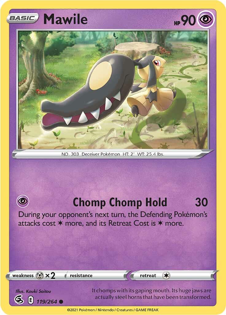 Mawile (119/264) [Sword & Shield: Fusion Strike] | Chromatic Games