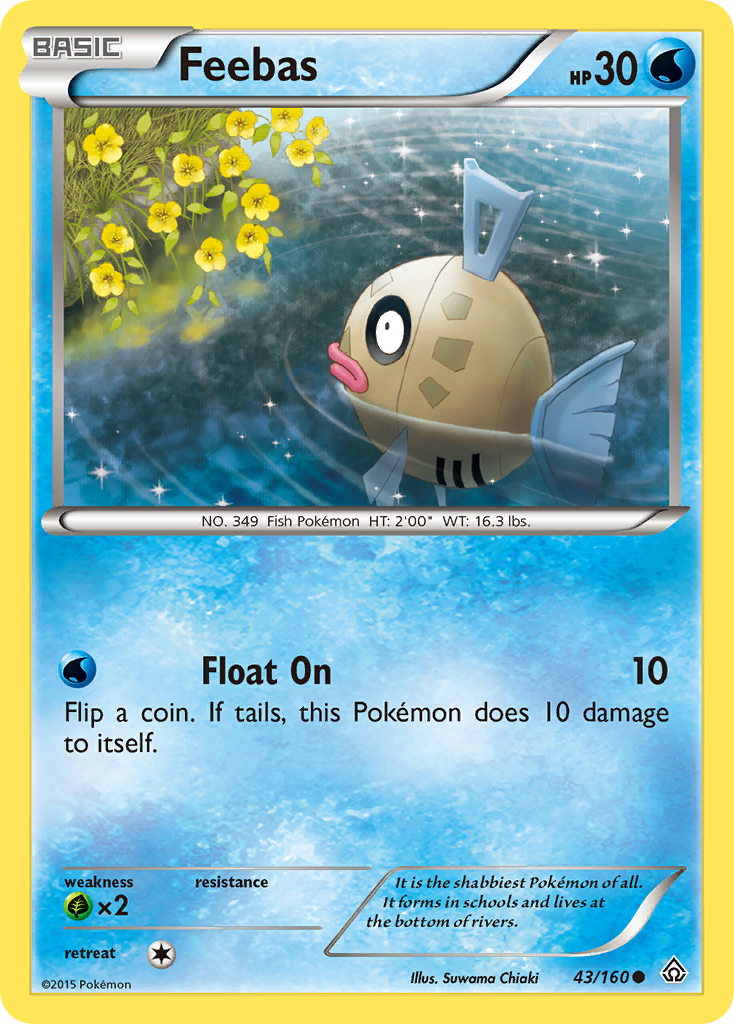 Feebas (43/160) [XY: Primal Clash] | Chromatic Games