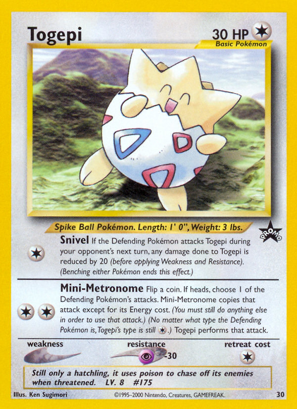 Togepi (30) [Wizards of the Coast: Black Star Promos] | Chromatic Games