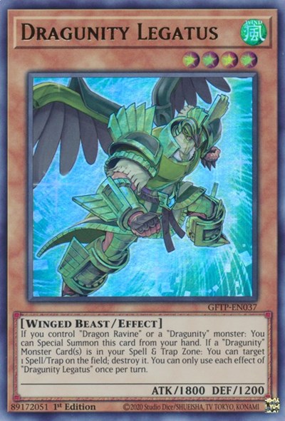 Dragunity Legatus [GFTP-EN037] Ultra Rare | Chromatic Games