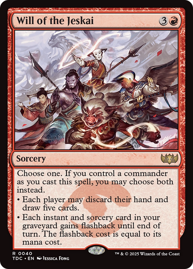 Will of the Jeskai [Tarkir: Dragonstorm Commander] | Chromatic Games