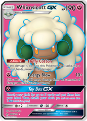 Whimsicott GX (206/214) [Sun & Moon: Unbroken Bonds] | Chromatic Games