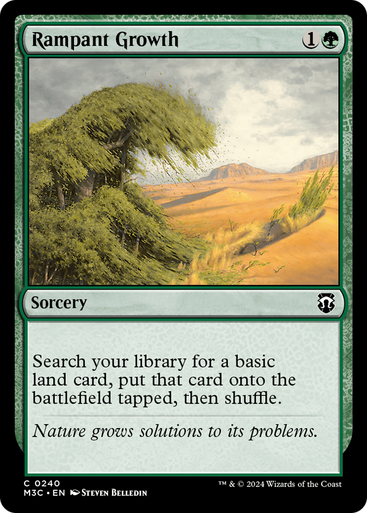 Rampant Growth [Modern Horizons 3 Commander] | Chromatic Games