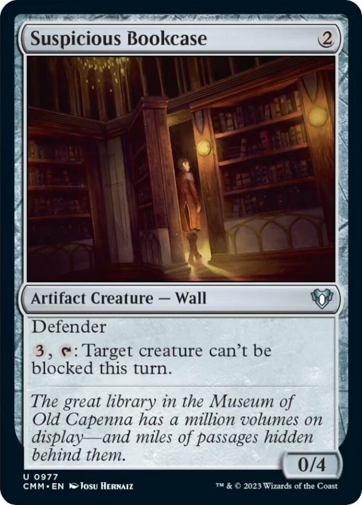 Suspicious Bookcase 977/451 (Commander Masters)  | Chromatic Games