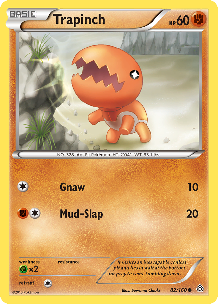 Trapinch (82/160) [XY: Primal Clash] | Chromatic Games