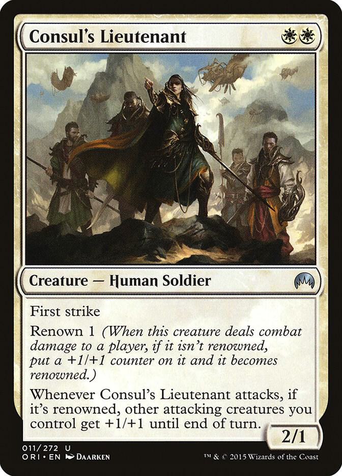 Consul's Lieutenant 11/272 (Magic Origins)  | Chromatic Games