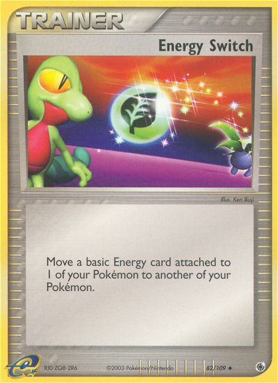 Energy Switch (82/109) [EX: Ruby & Sapphire] | Chromatic Games