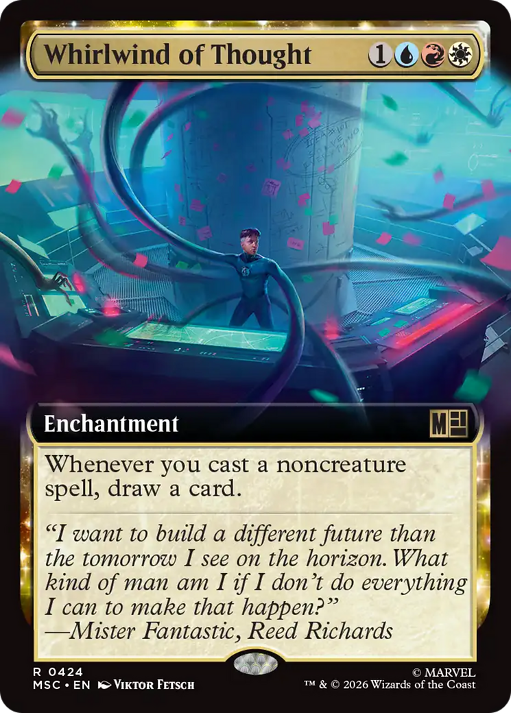 Whirlwind of Thought (Extended Art) [Marvel Super Heroes Commander] | Chromatic Games