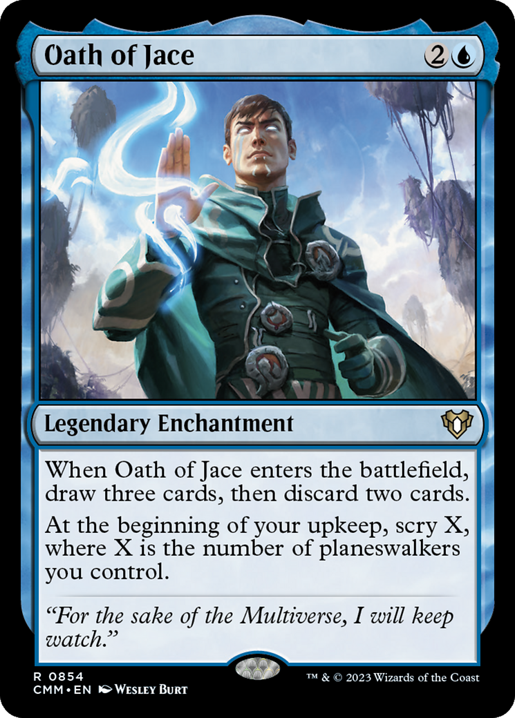 Oath of Jace [Commander Masters] | Chromatic Games