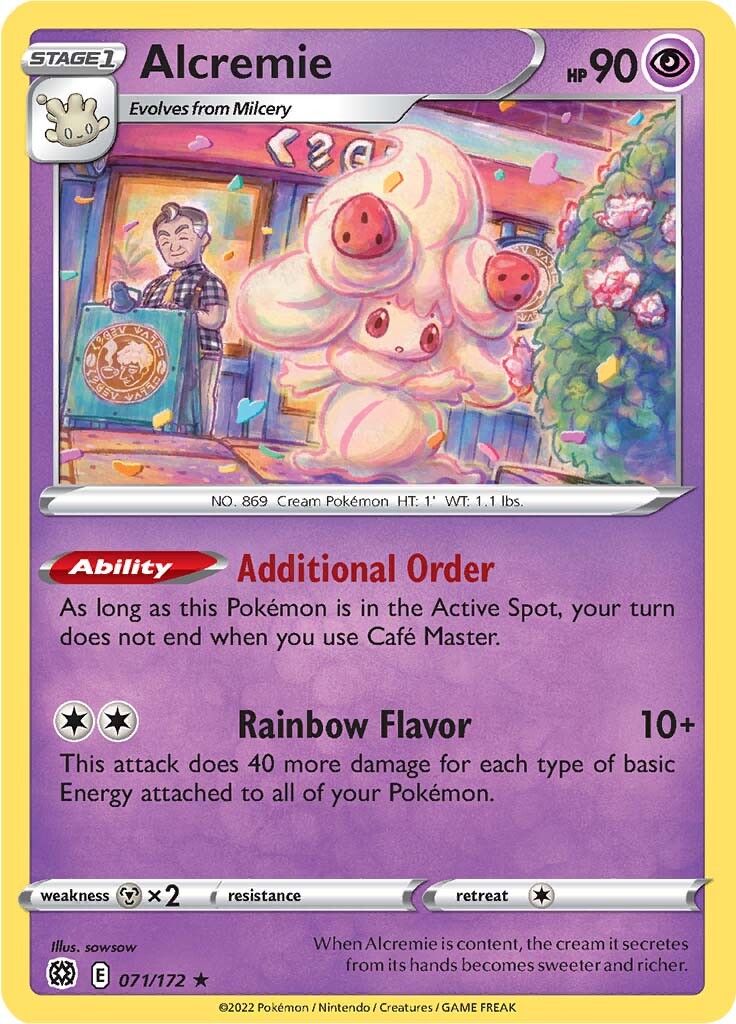 Alcremie (071/172) [Sword & Shield: Brilliant Stars] | Chromatic Games