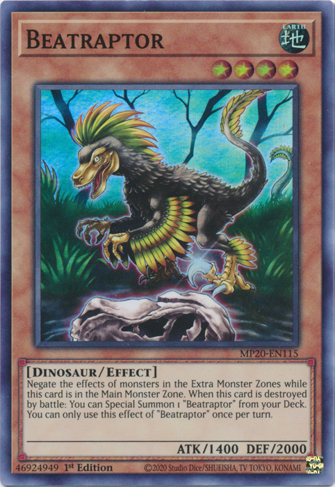 Beatraptor [MP20-EN115] Super Rare | Chromatic Games