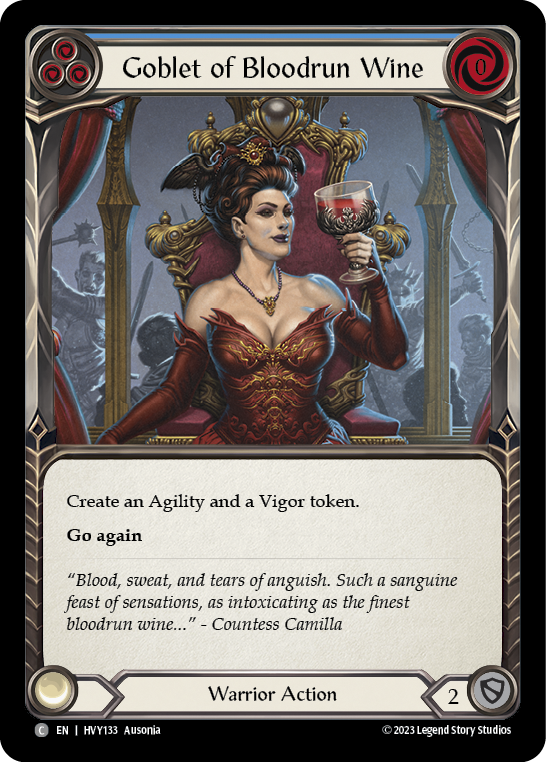 Goblet of Bloodrun Wine [HVY133] (Heavy Hitters) | Chromatic Games
