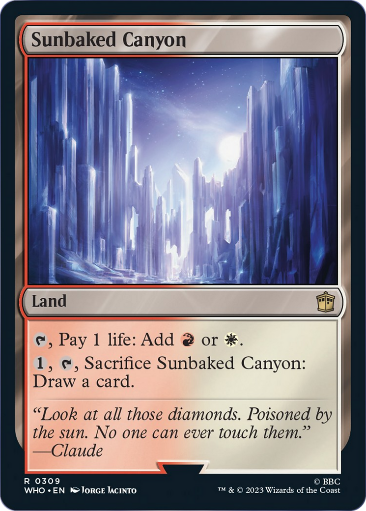 Sunbaked Canyon [Doctor Who] | Chromatic Games