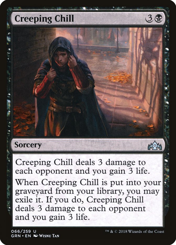 Creeping Chill 66/259 (Guilds of Ravnica)  | Chromatic Games