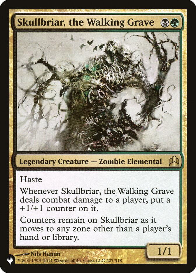 Skullbriar, the Walking Grave [The List] | Chromatic Games