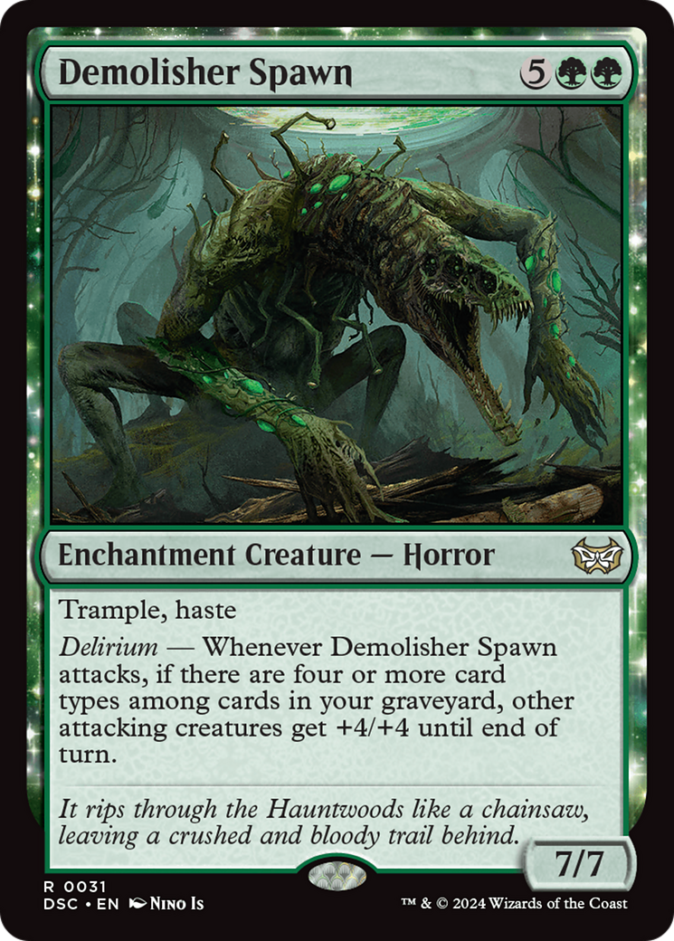 Demolisher Spawn [Duskmourn: House of Horror Commander] | Chromatic Games