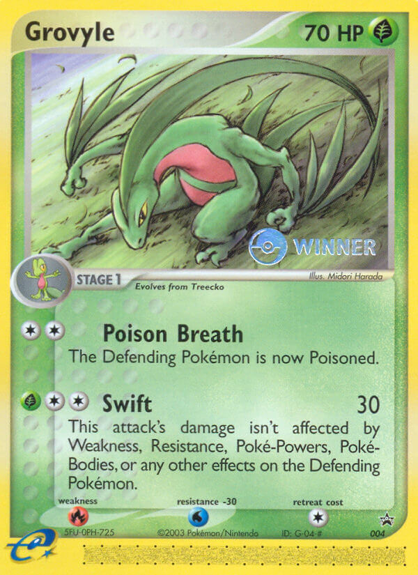 Grovyle (004) [Nintendo: Black Star Promos] | Chromatic Games