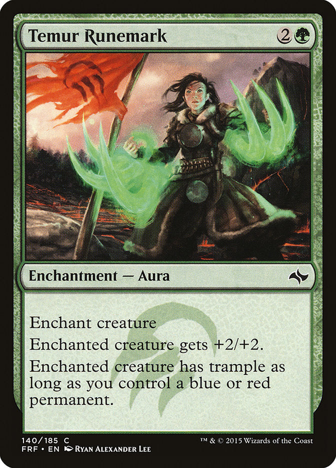 Temur Runemark 140/185 (Fate Reforged)  | Chromatic Games