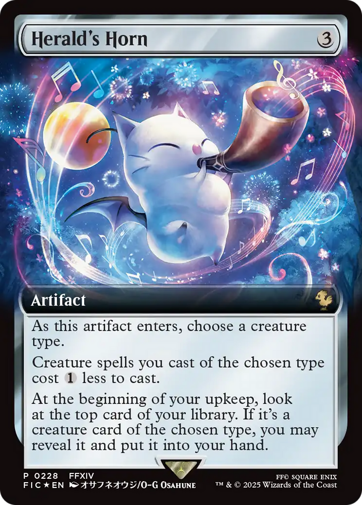 Herald's Horn (Extended Art) [FINAL FANTASY Promos] | Chromatic Games