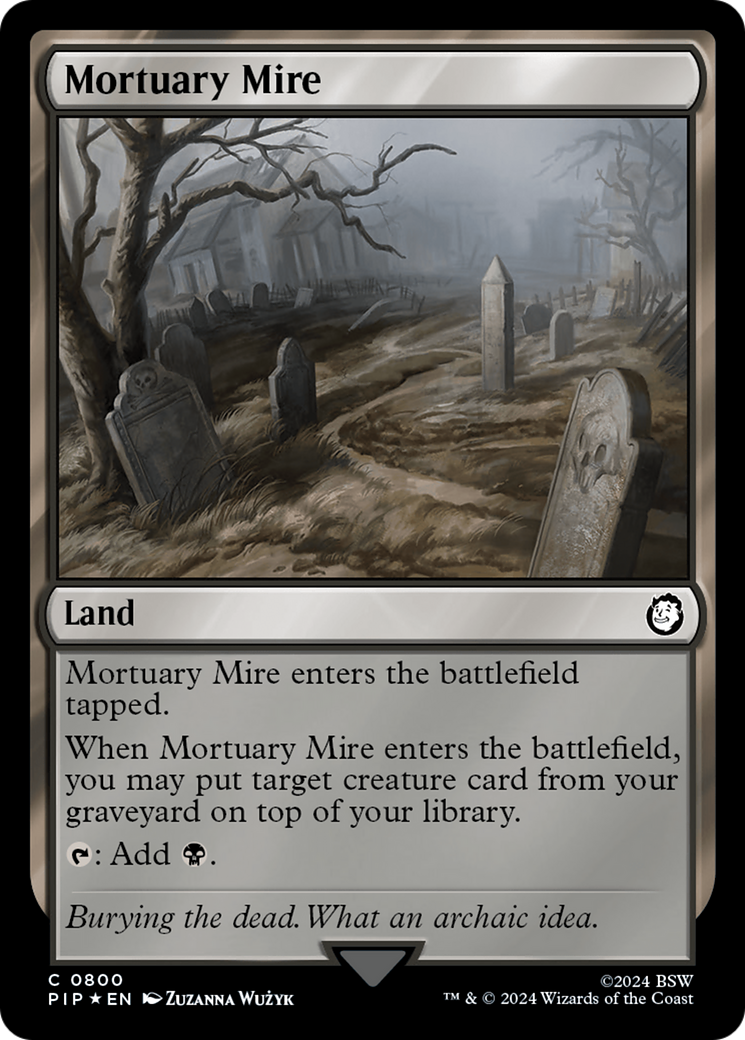 Mortuary Mire (Surge Foil) [Fallout] | Chromatic Games