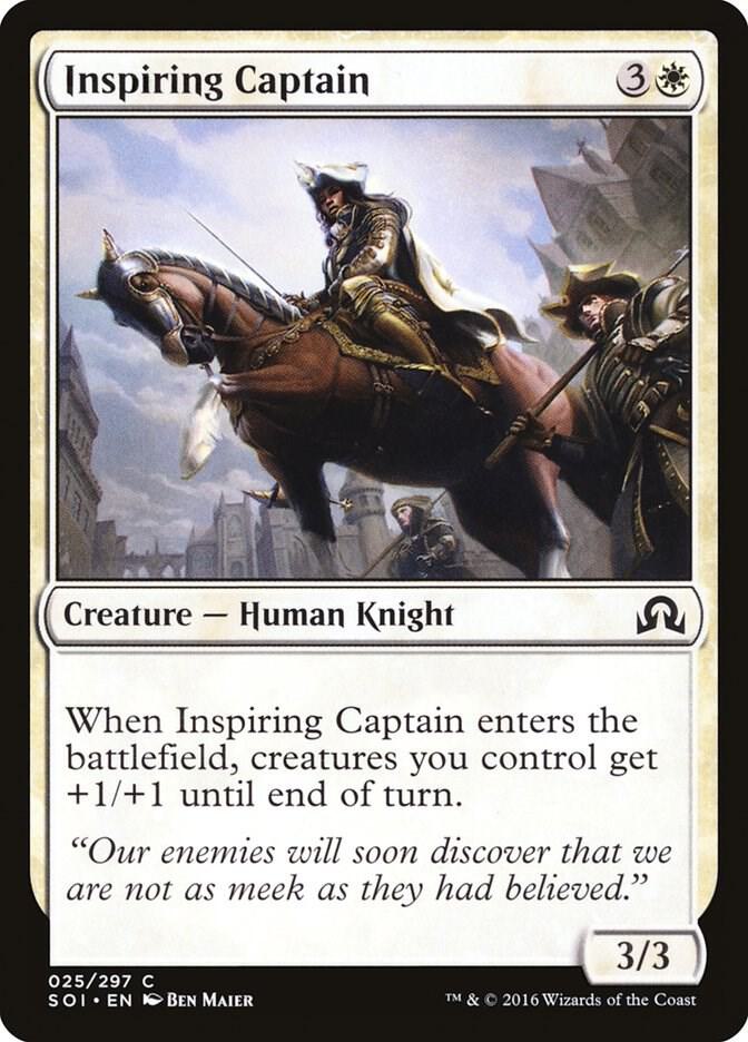 Inspiring Captain 25/297 (Shadows over Innistrad)  | Chromatic Games