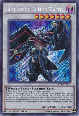 Blackwing Armor Master [LC5D-EN132] Secret Rare | Chromatic Games