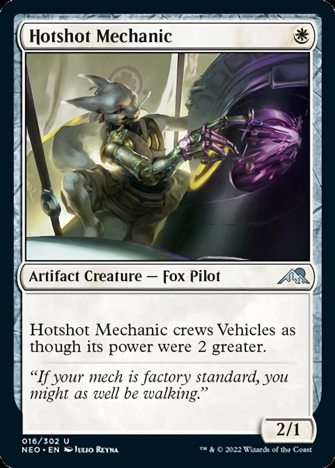 Hotshot Mechanic [Kamigawa: Neon Dynasty] | Chromatic Games