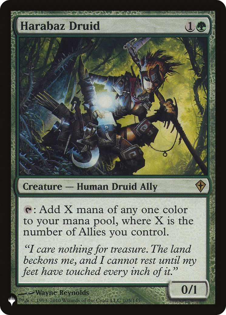 Harabaz Druid (WWK) [The List] | Chromatic Games