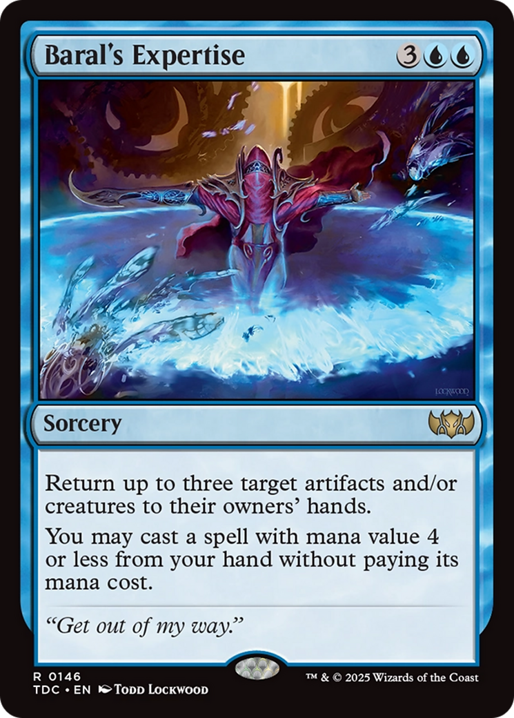 Baral's Expertise [Tarkir: Dragonstorm Commander] | Chromatic Games