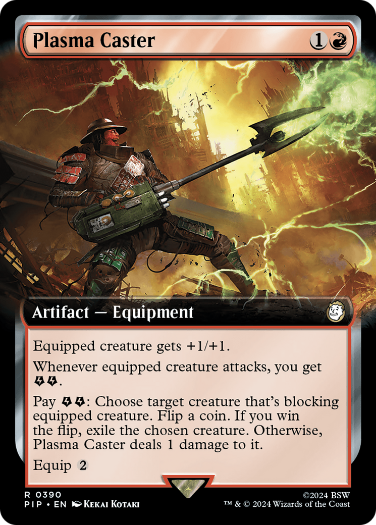 Plasma Caster (Extended Art) [Fallout] | Chromatic Games