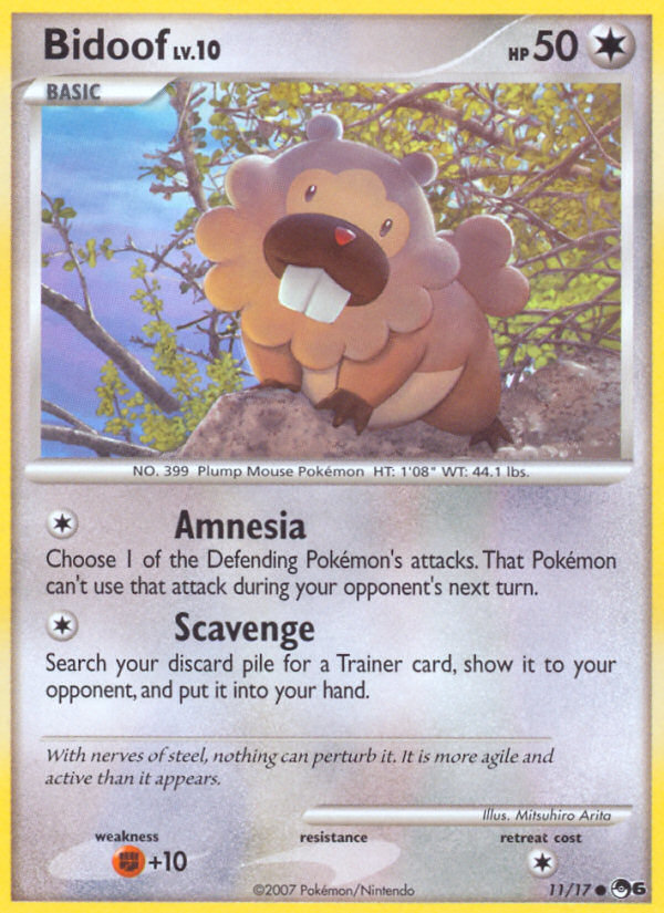 Bidoof (11/17) [POP Series 6] | Chromatic Games